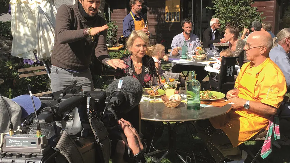 La terrasse de L'Arbre vagabond