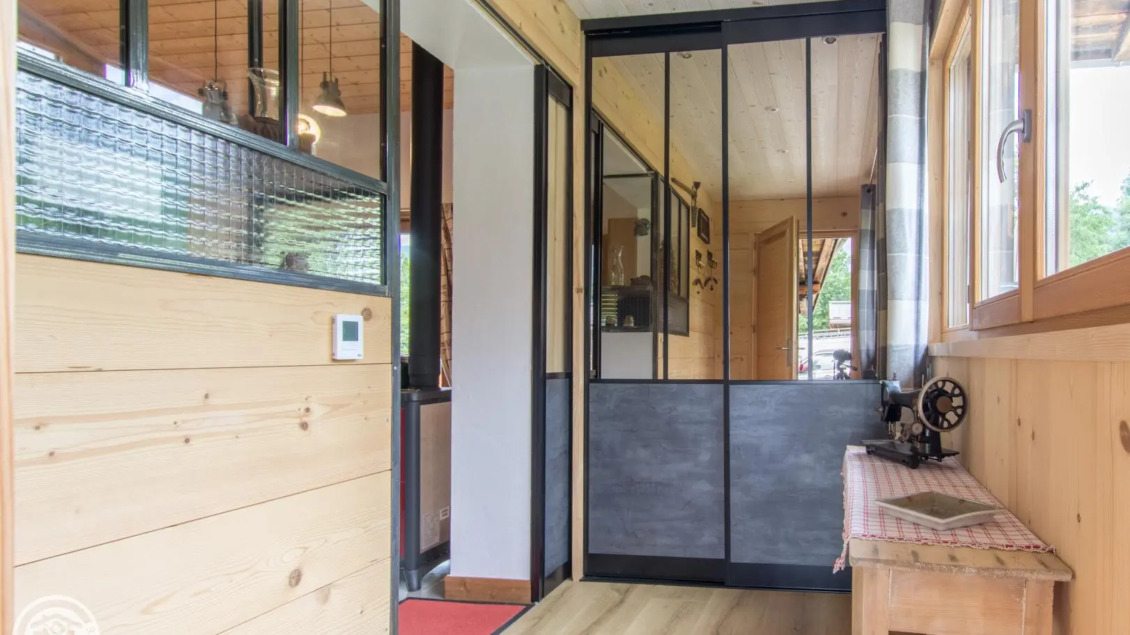 Hall d'entrée du gîte