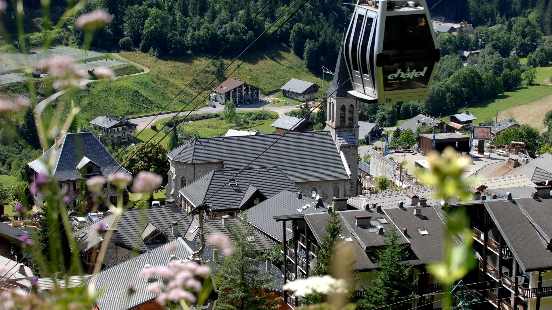 Télécabine de Super-Châtel