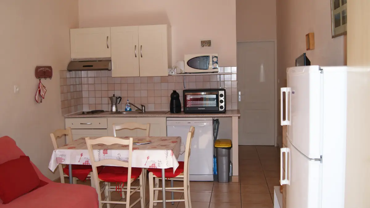 Coin cuisine et séjour