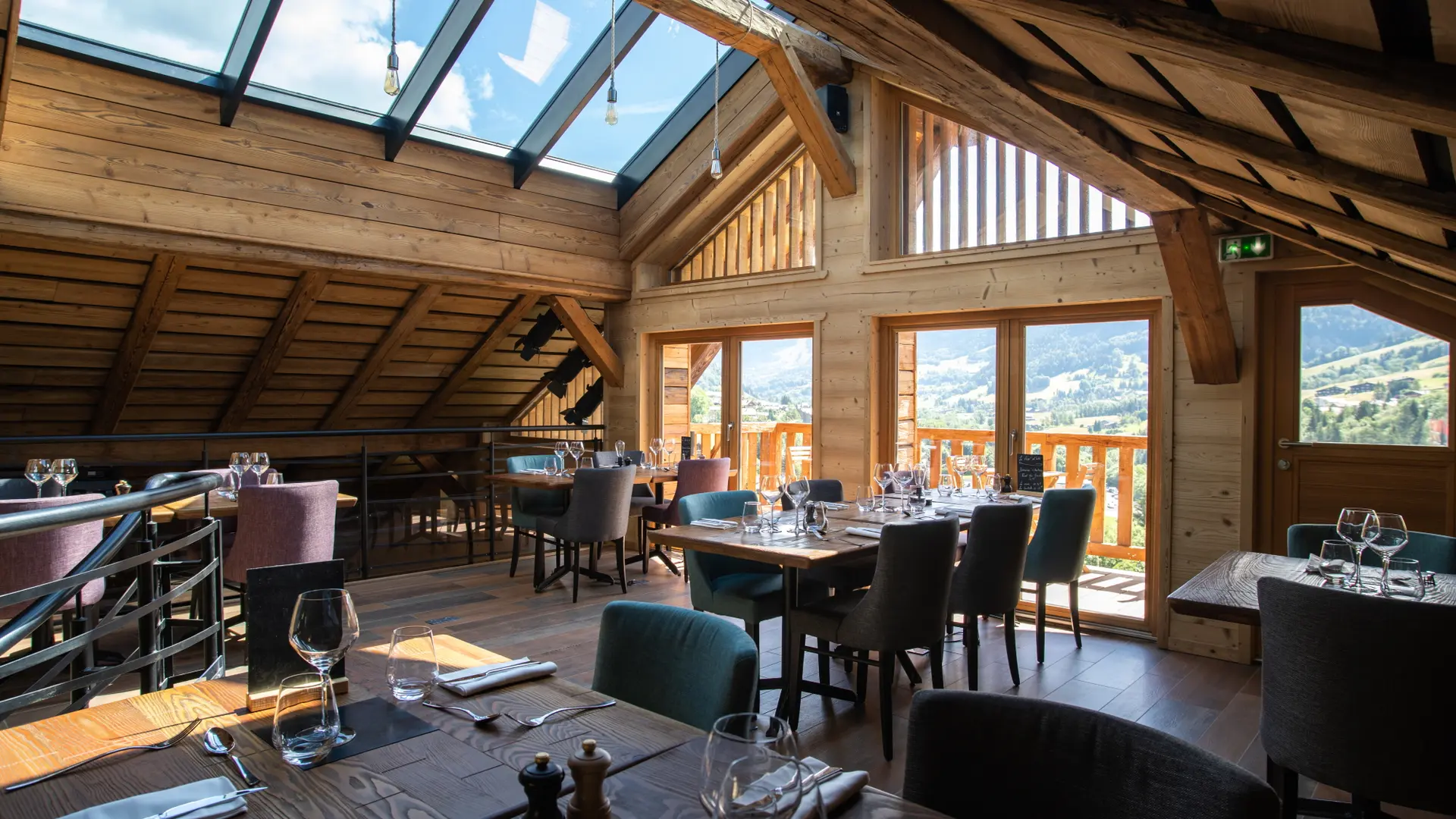 Restaurant Le Toî du Monde - Salle sous les toits