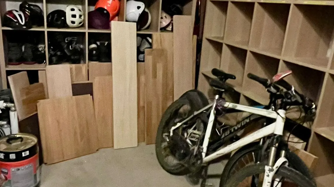 Rangement dans partie commune