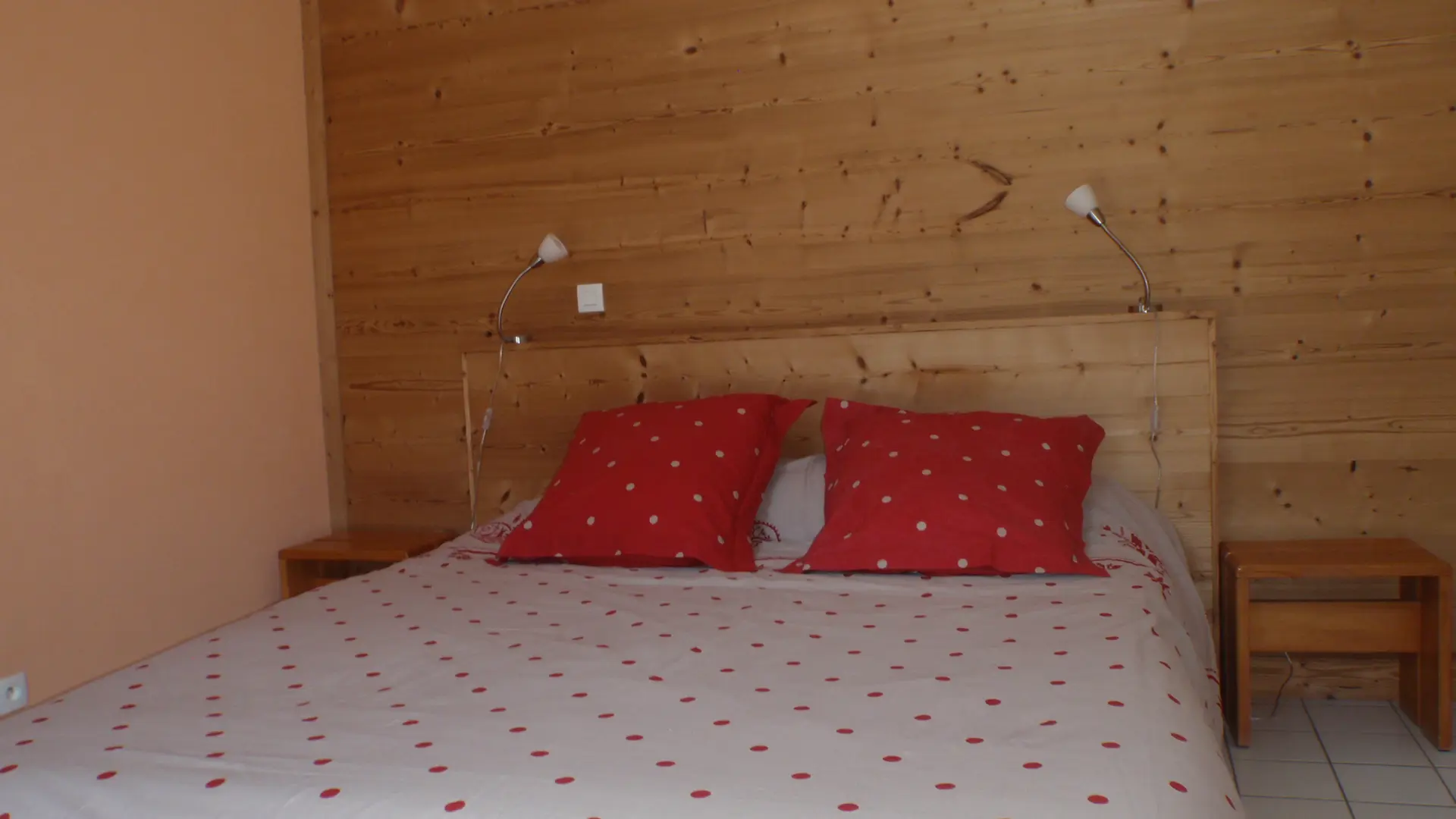 Chambre lit double