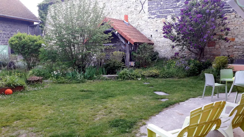 vue sur la cour intérieur