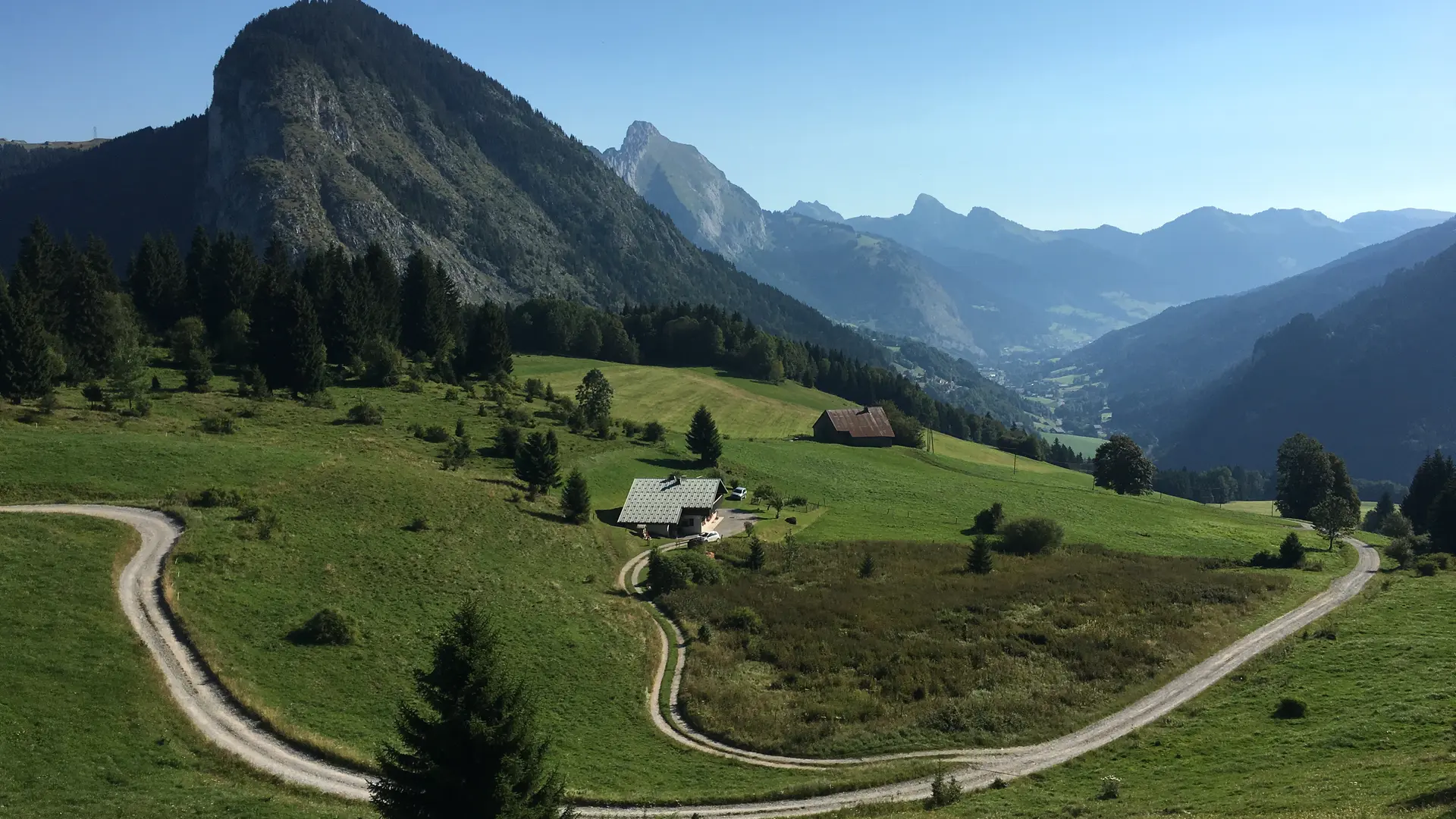En haut de Fremoux - Abondance