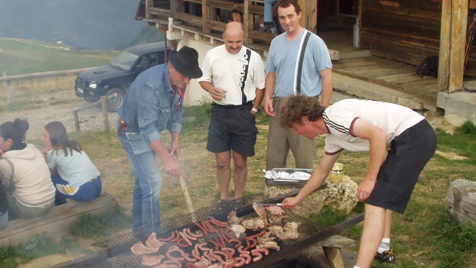 Barbecue au refuge