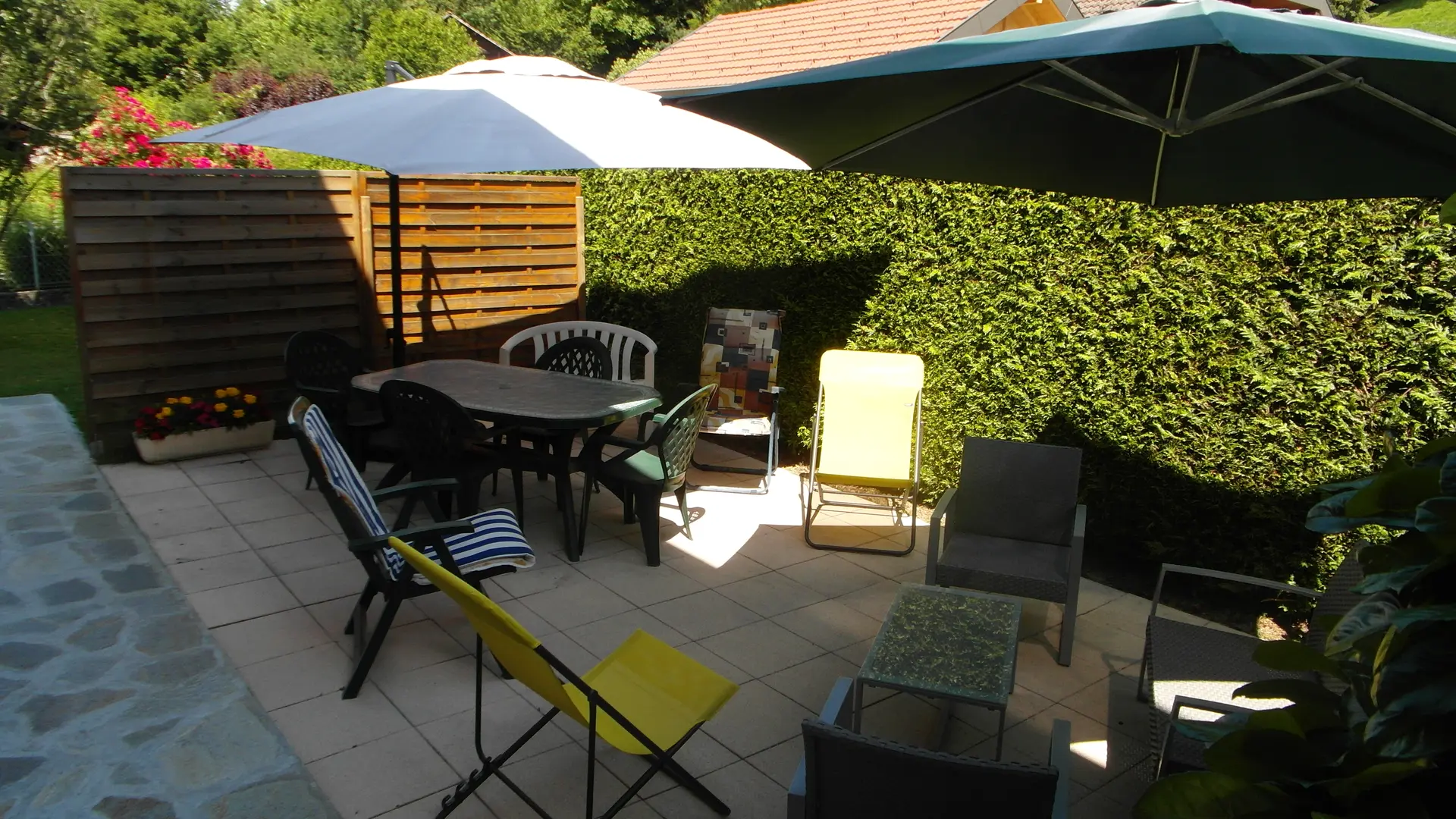 Terrasse extérieure - Debeduse - Thônes