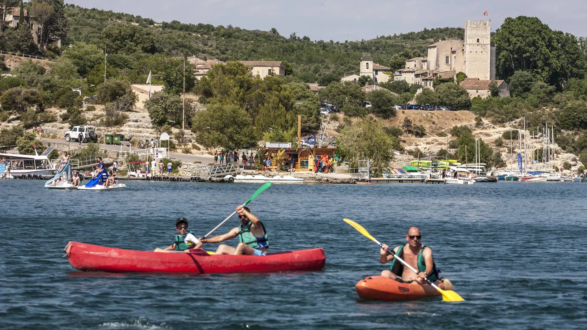 Activités sur le lac