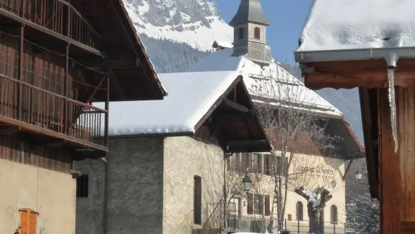 Le hameau de La Motte où est situé le gîte