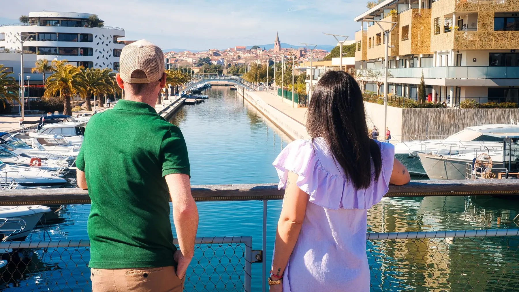 Arrêt à Port Fréjus