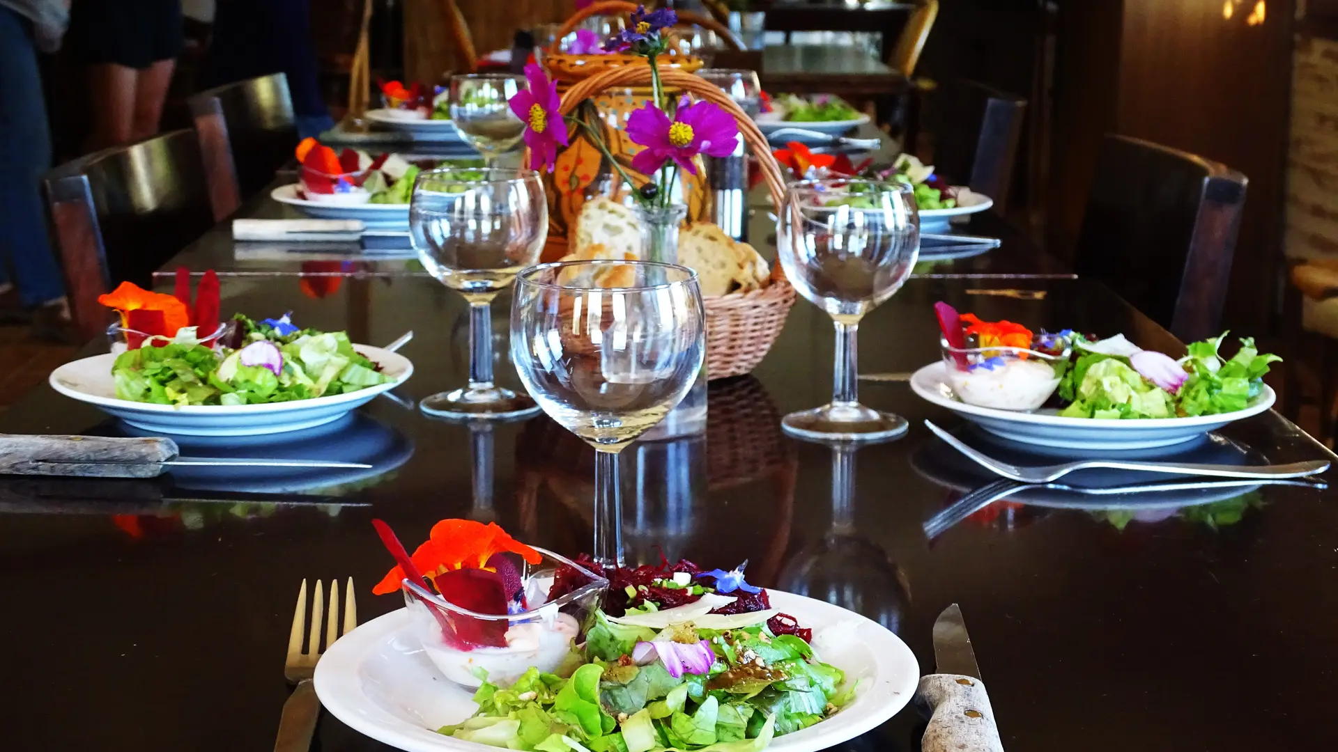 Repas à La Salamandre