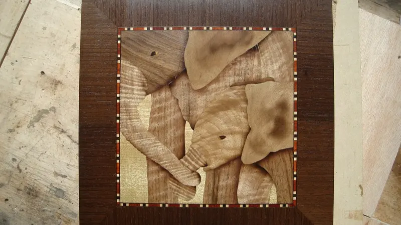 Stage de marqueterie - St Bonnet le Château - Frédo Ltd