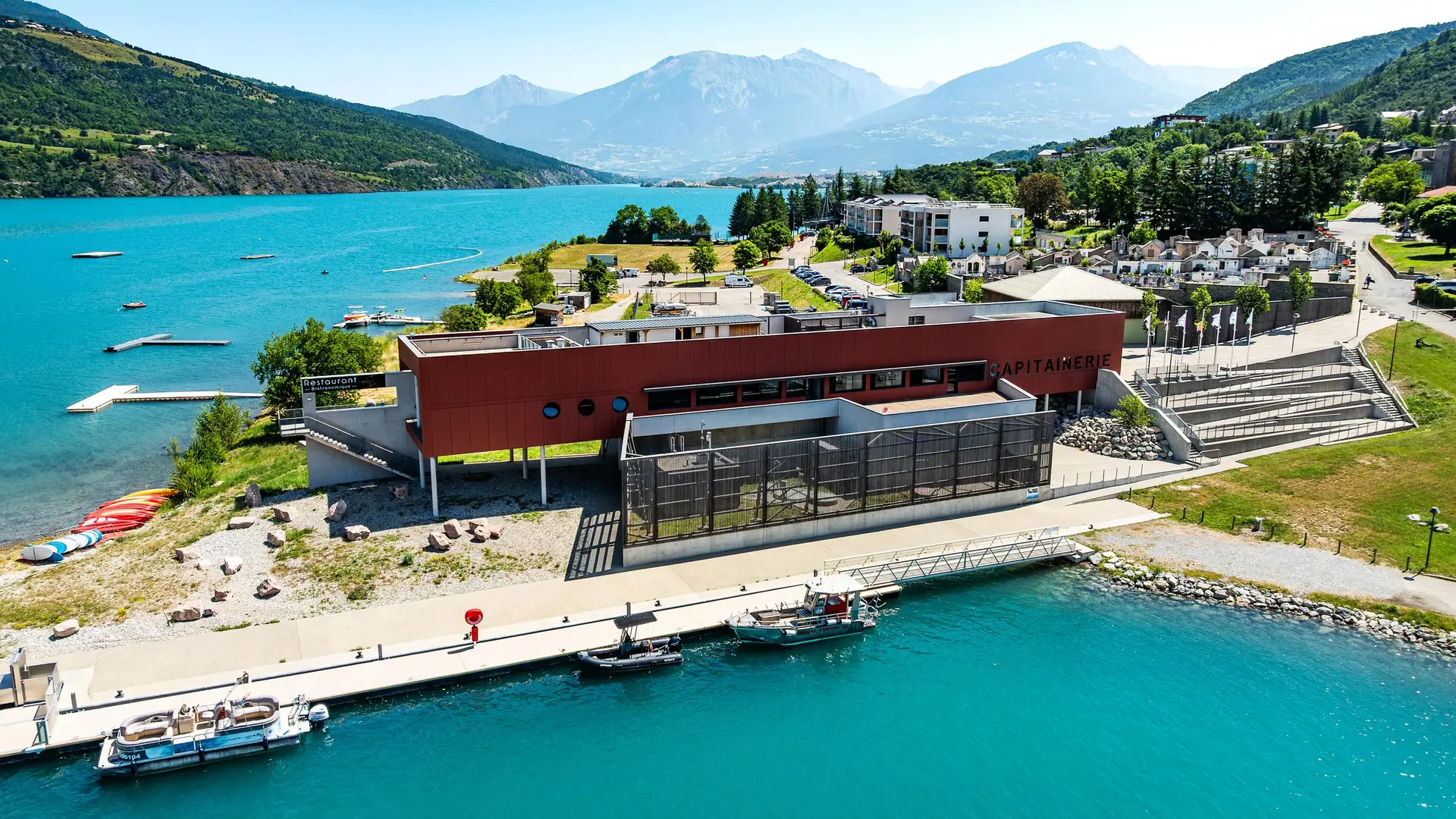 Capitainerie du lac de Serre-Ponçon