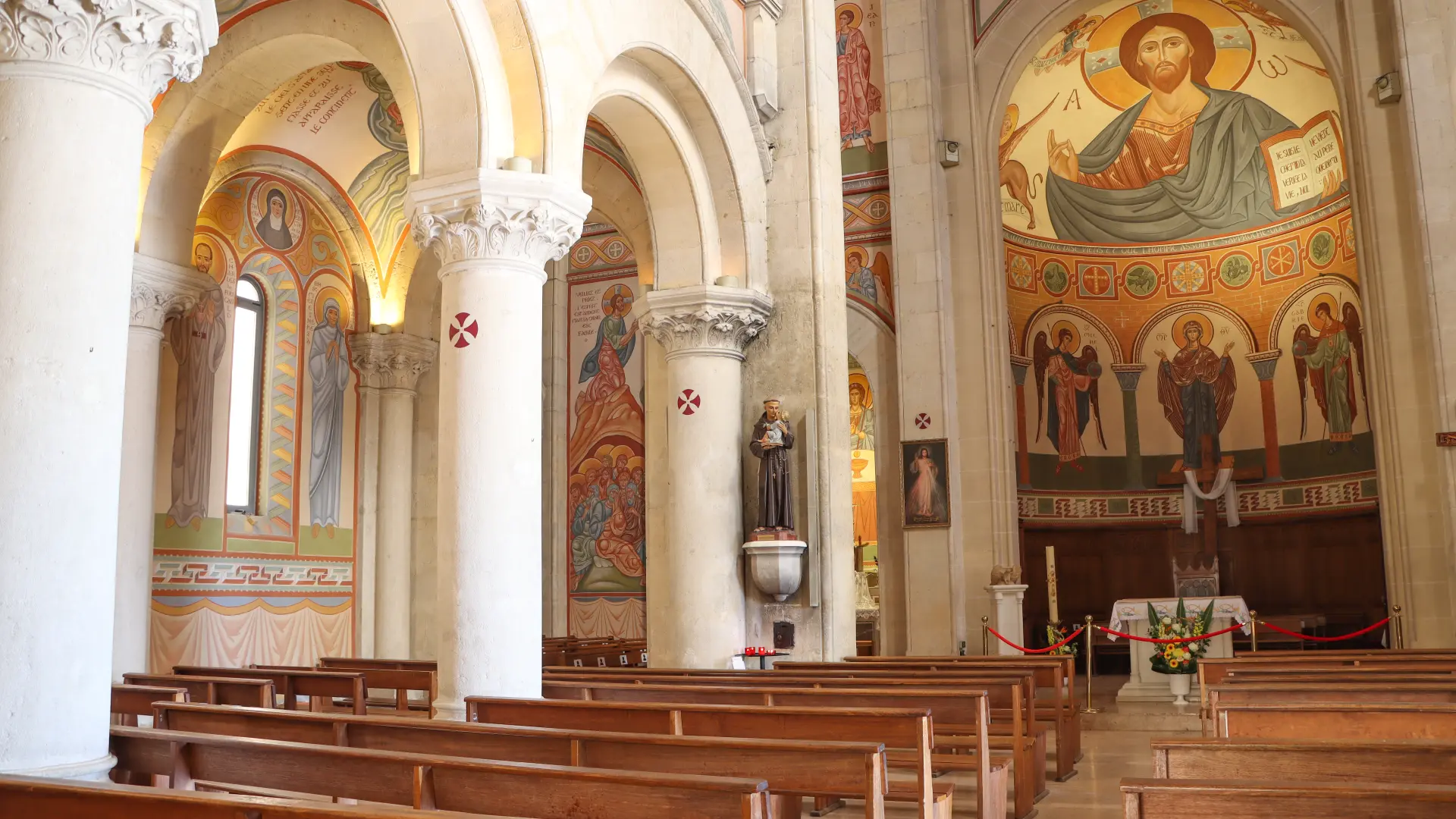 Interior of Saint-Nazaire Church