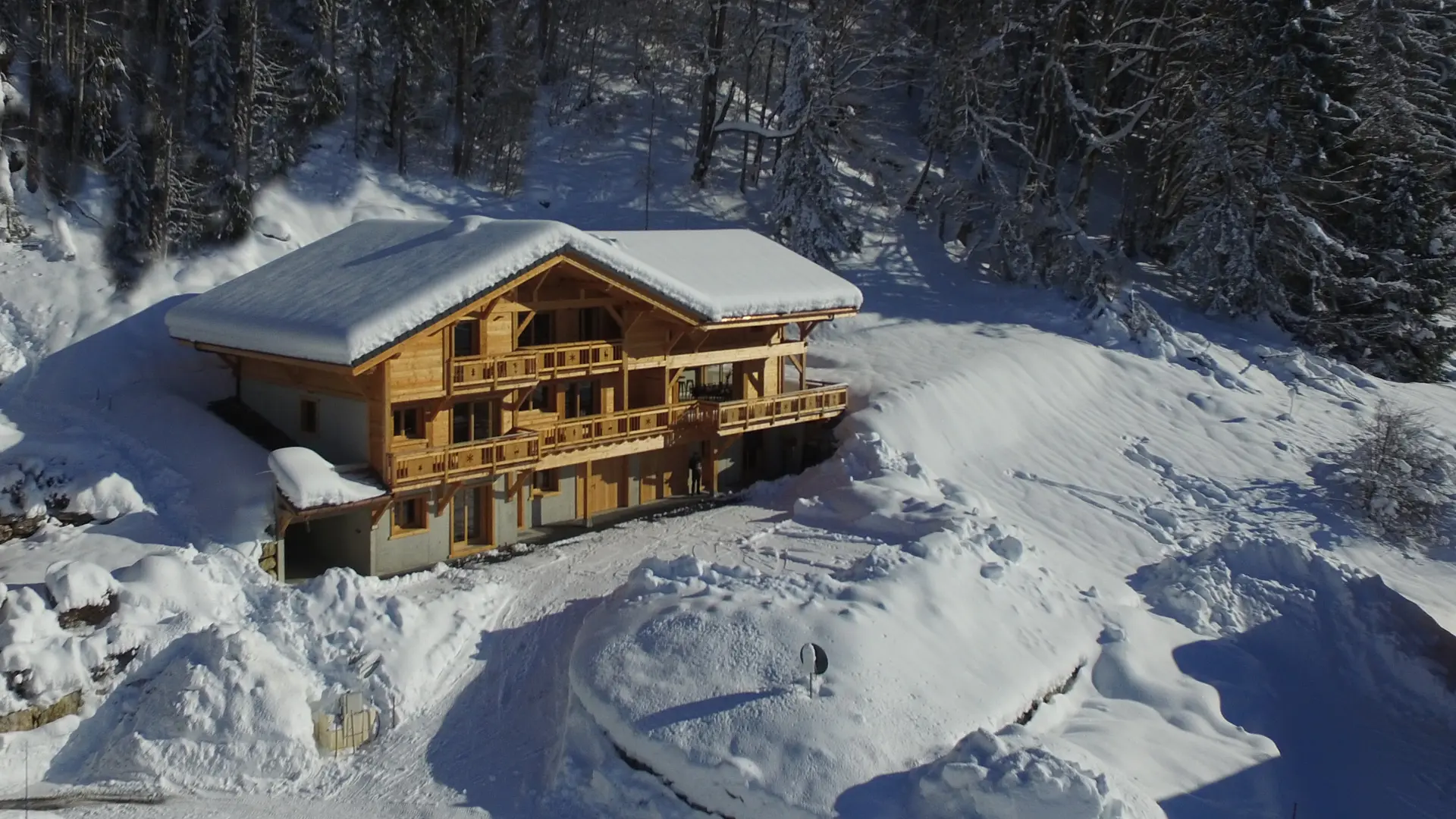 Luxueux chalet vue panoramique