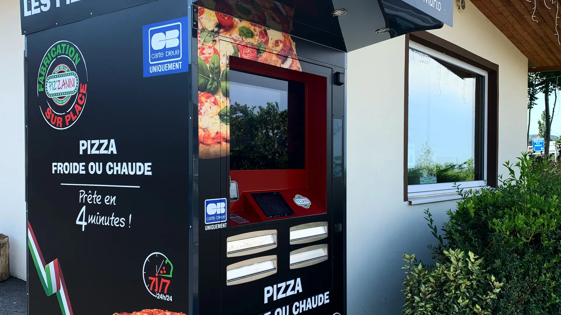 Distributeur pizzas