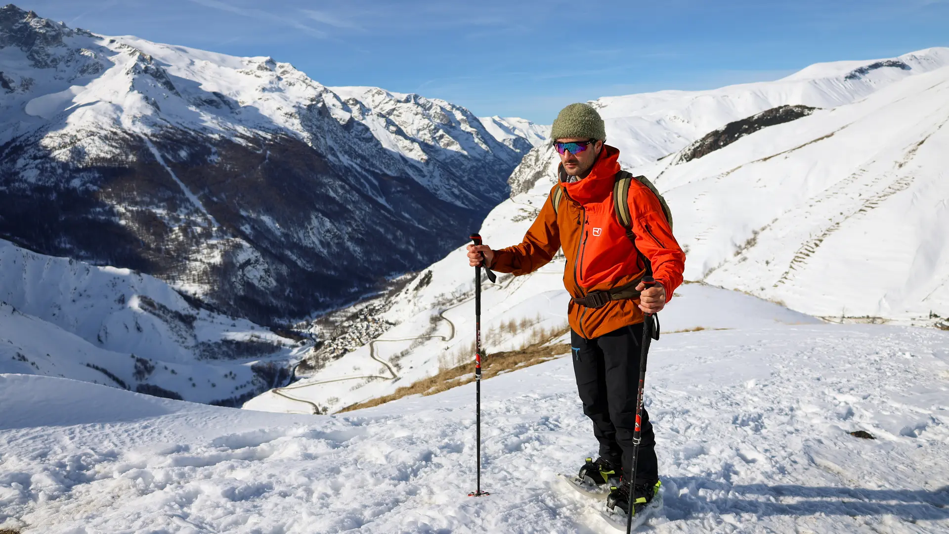 Montée à l'Aiguillon en raquettes