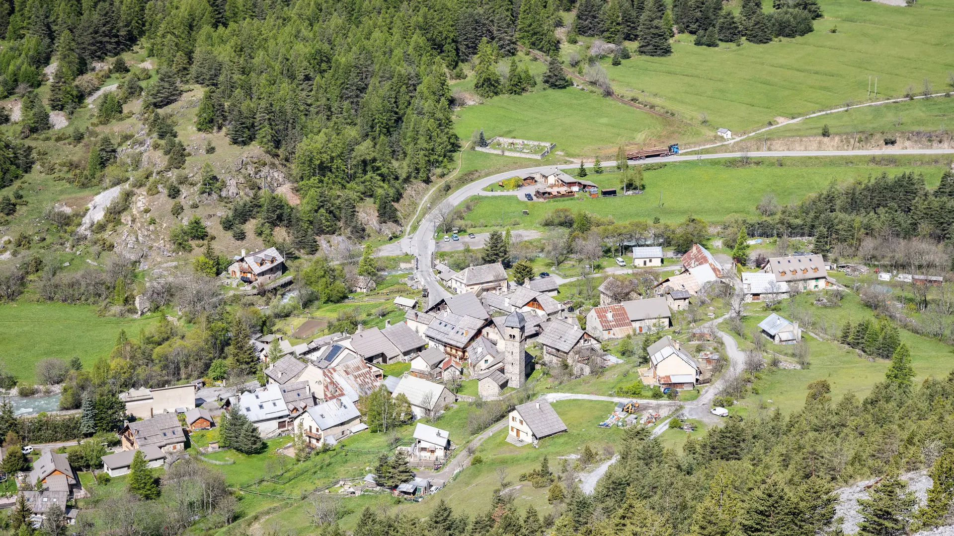 Plampinet vu des Acles