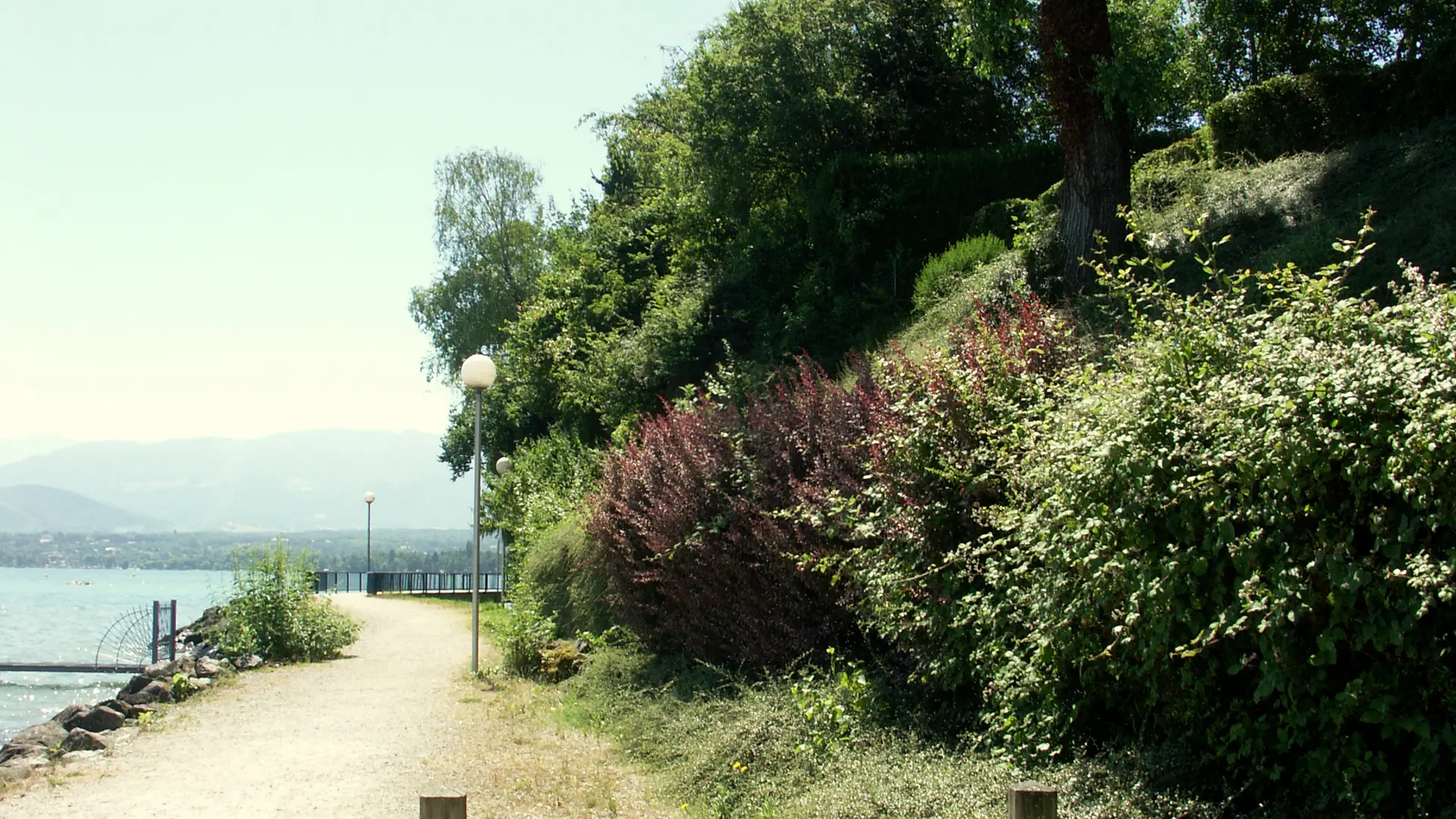 Chemin lacustre