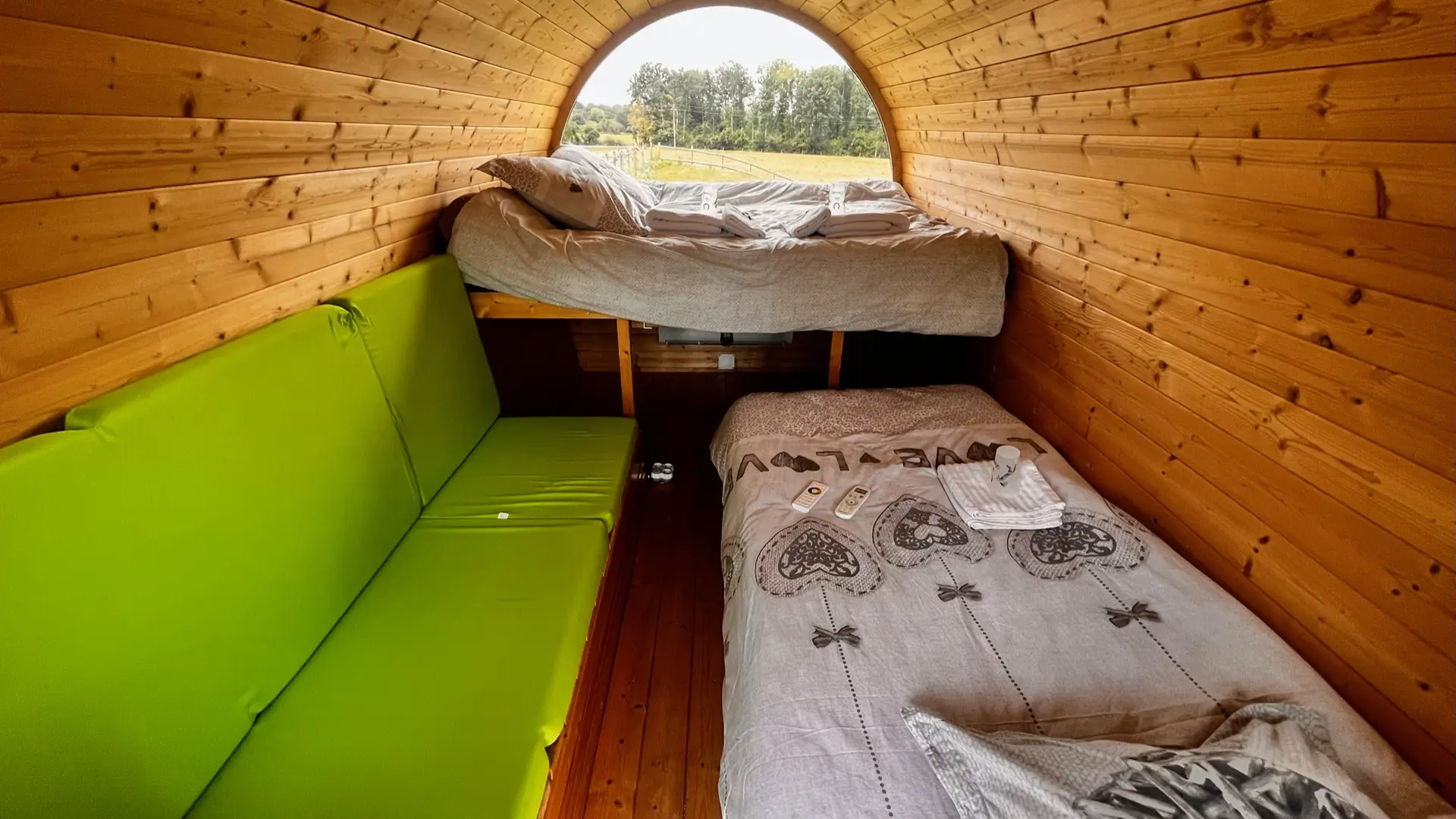 La roulotte Intérieur