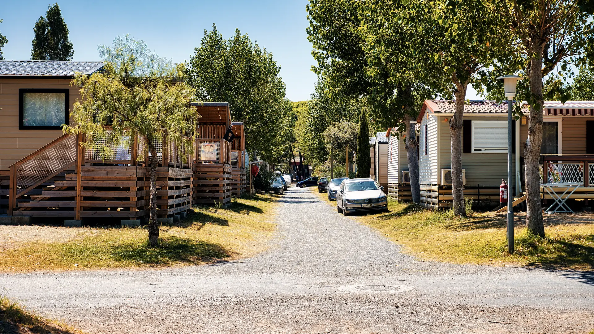 Camping Saint Aygulf plage hebergement