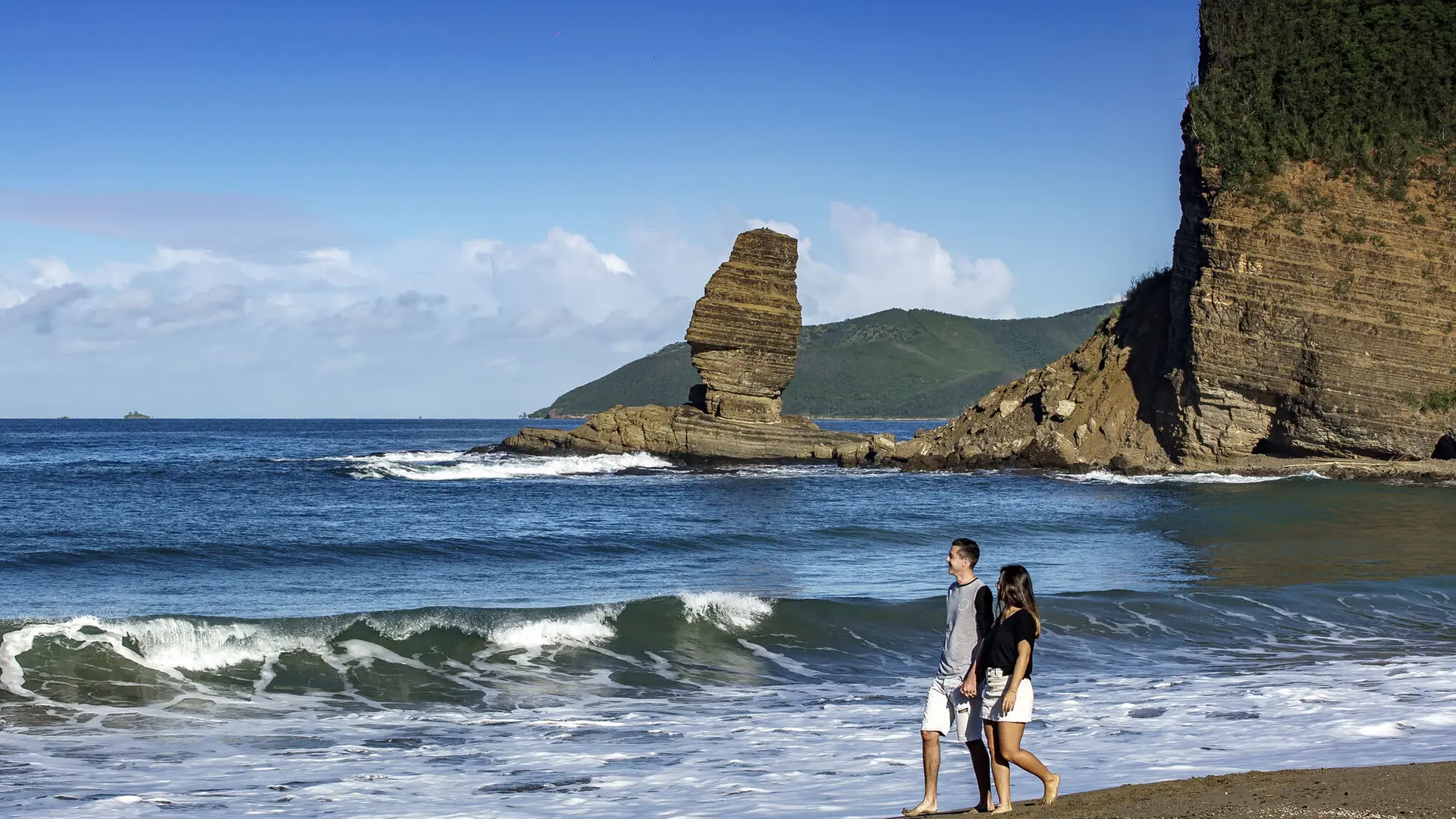 Roche Percée beach