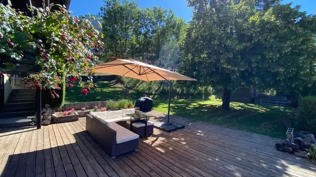 Terrasse en été