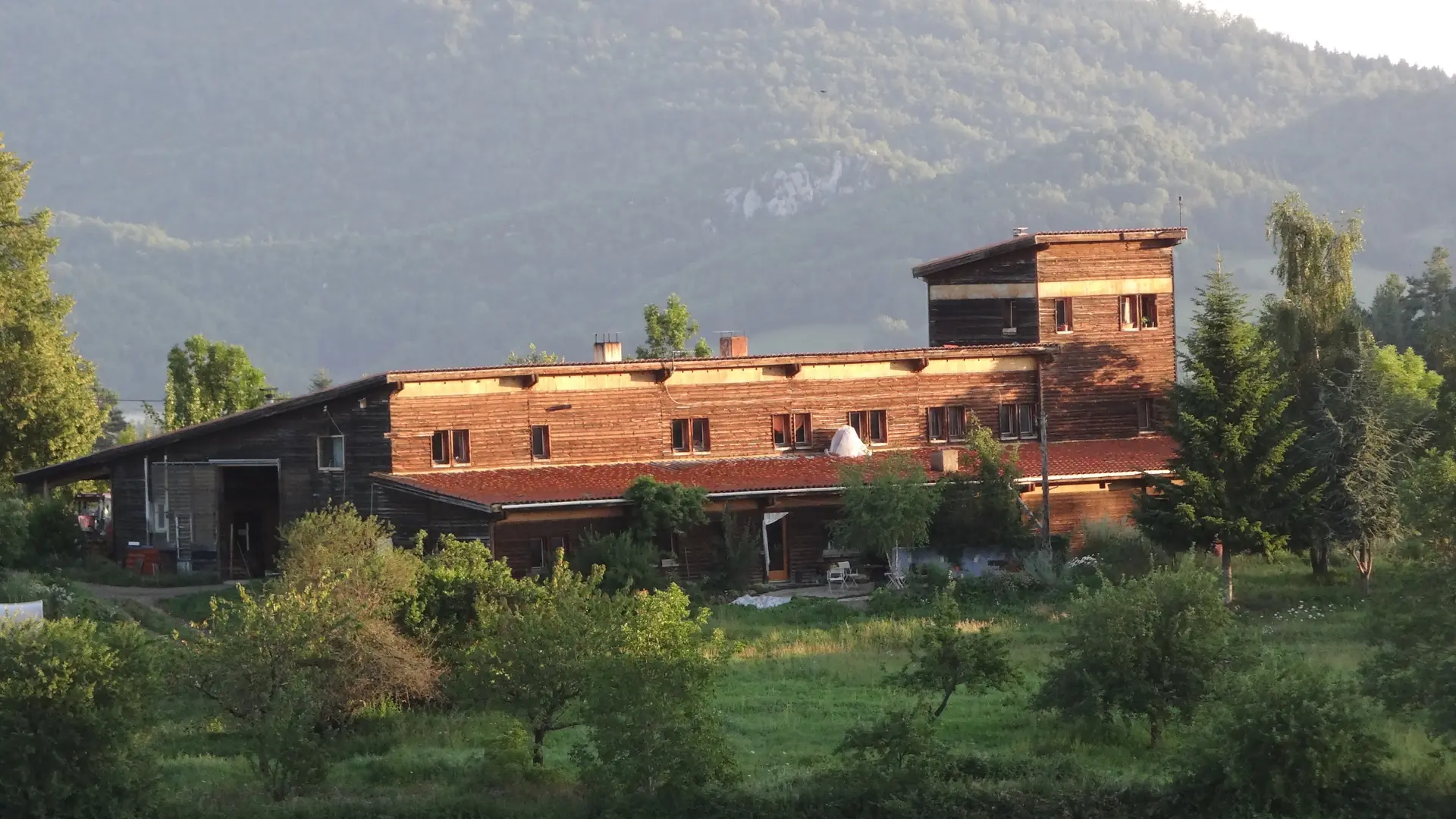 Façade de la Ferme Auberge