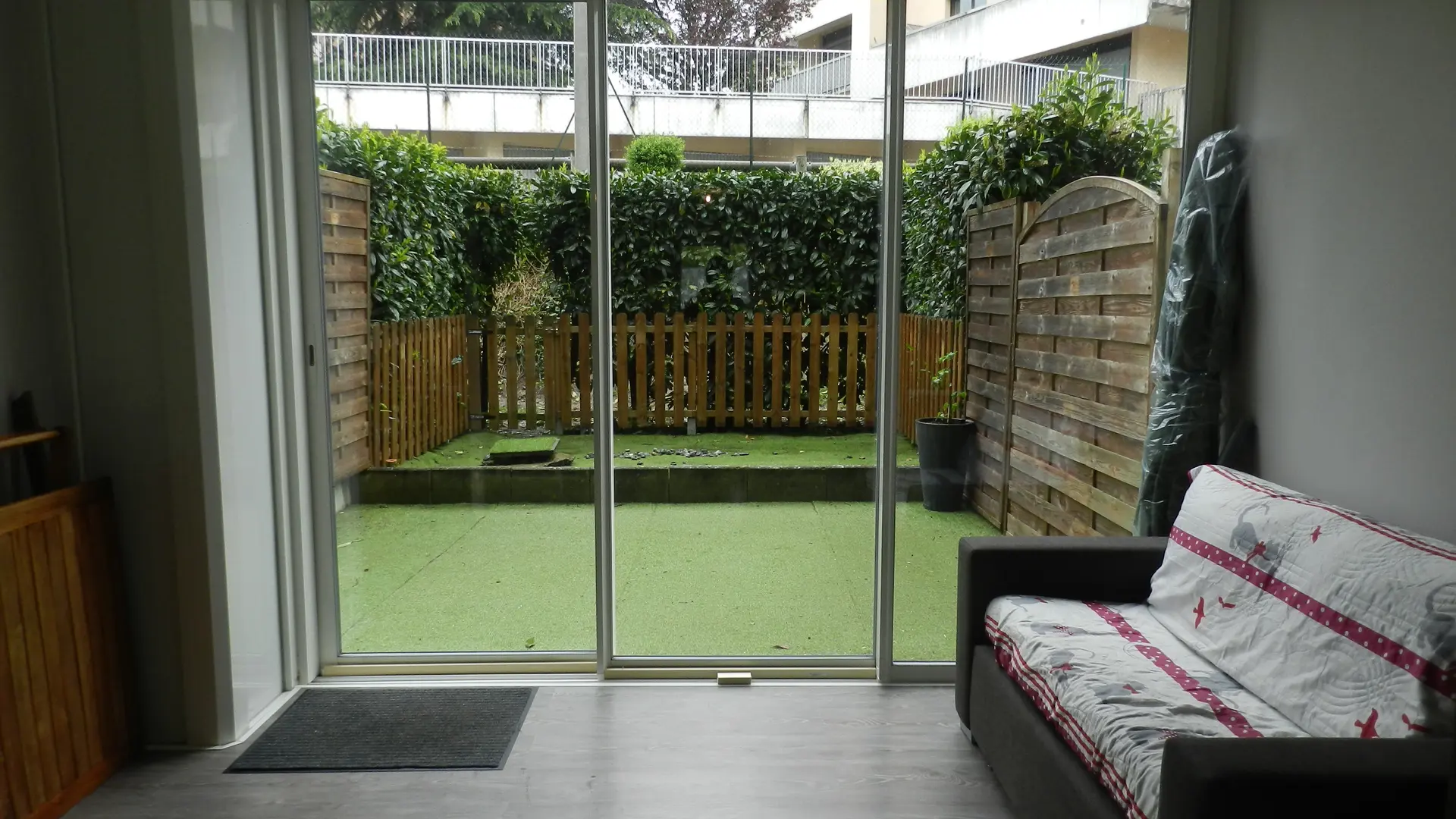 Vue sur l'extérieur