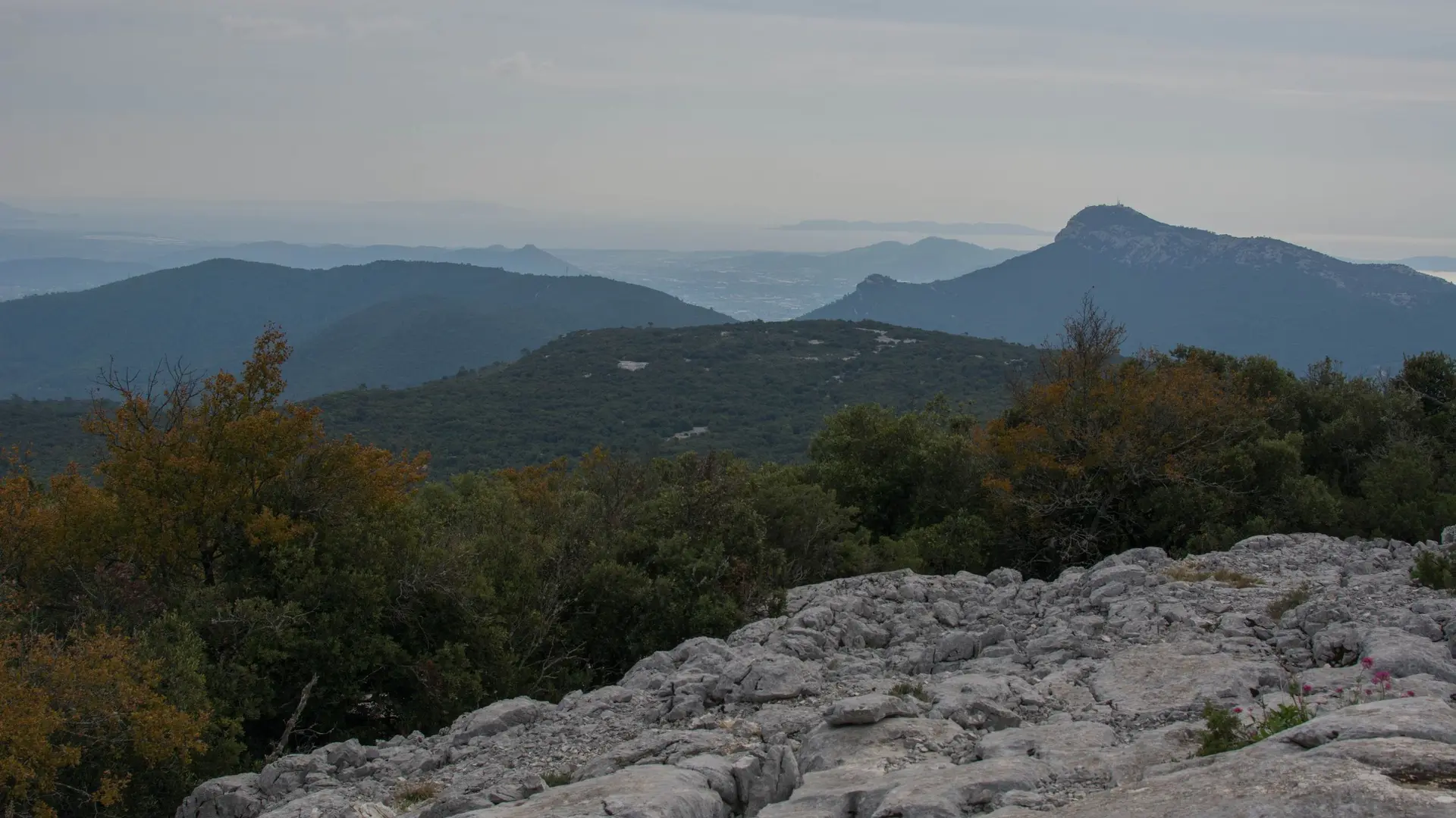 Mer Méditerranée depuis le Grand Cap