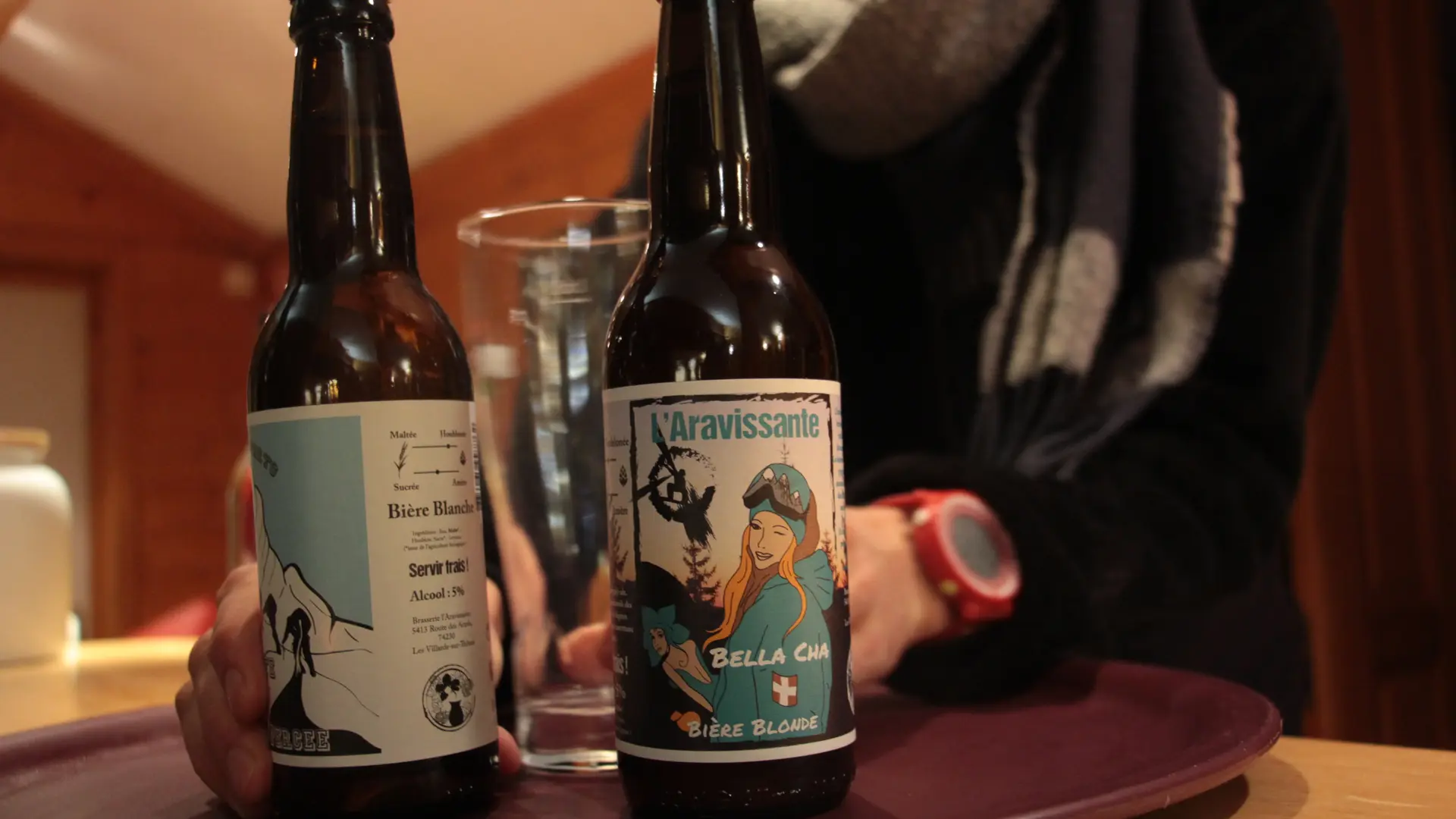 Bière locale L'Aravissante
