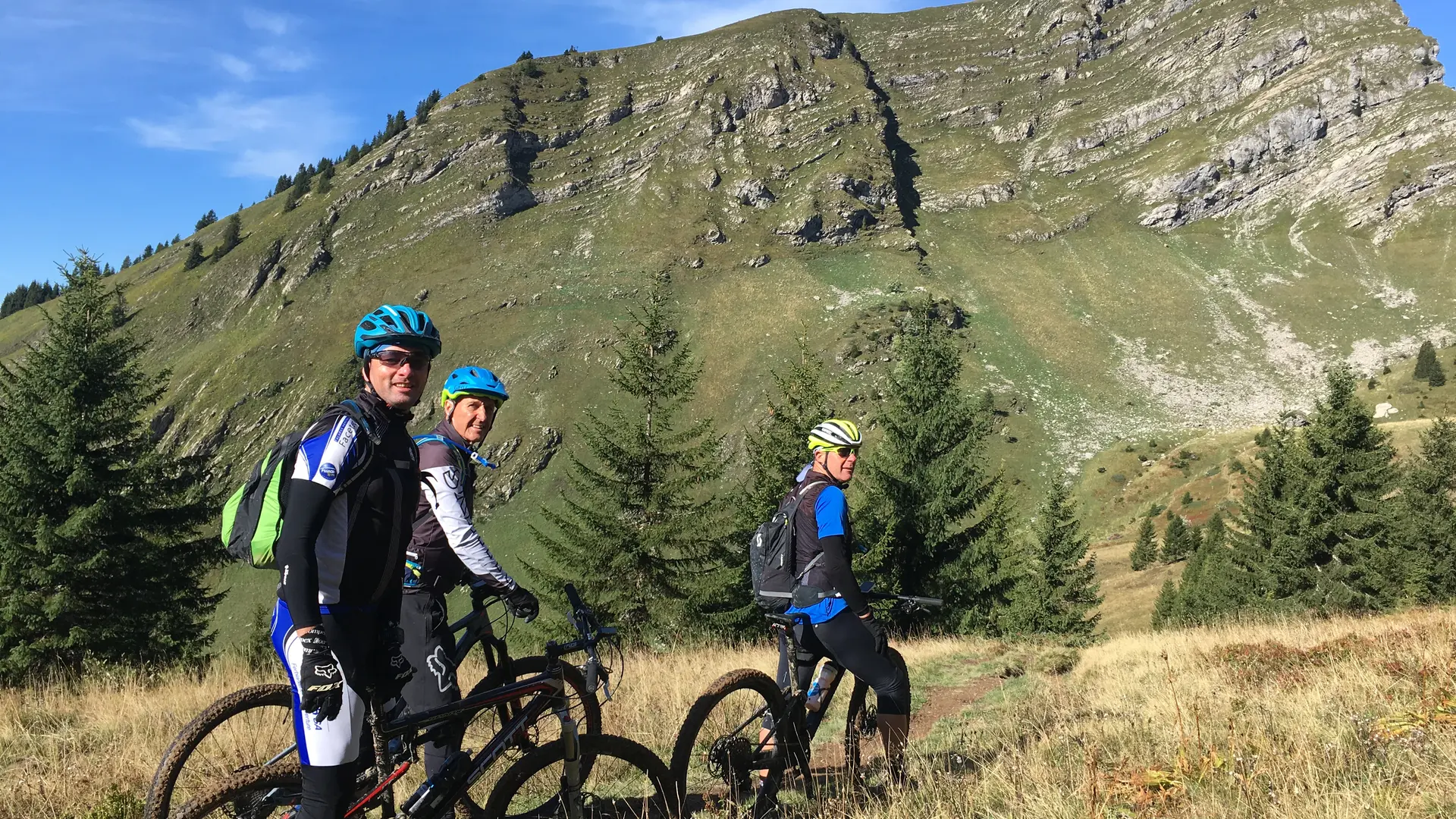 Sortie VTT en montagne