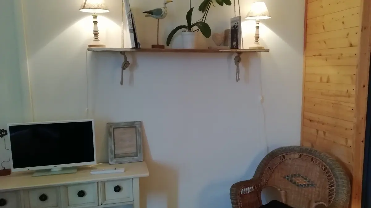 esquina de televisión