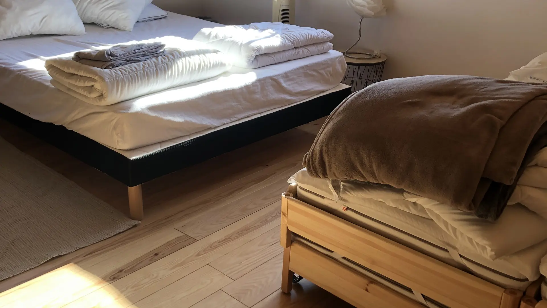 couchage à l'étage