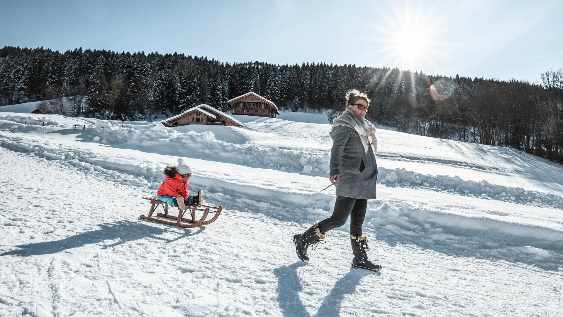 Piste de luge du Rosay