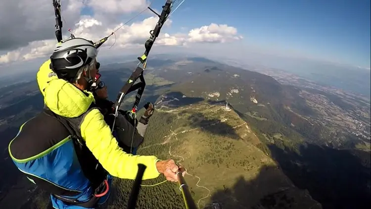 Vue parapente