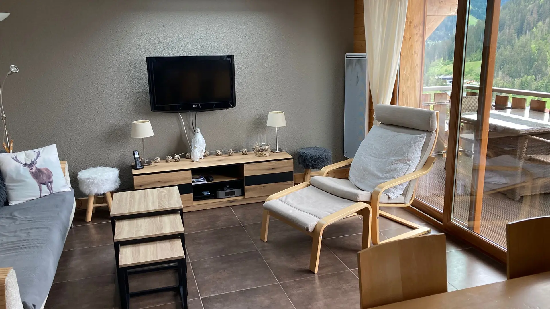 Salon - Le Clos des Oursons_Châtel