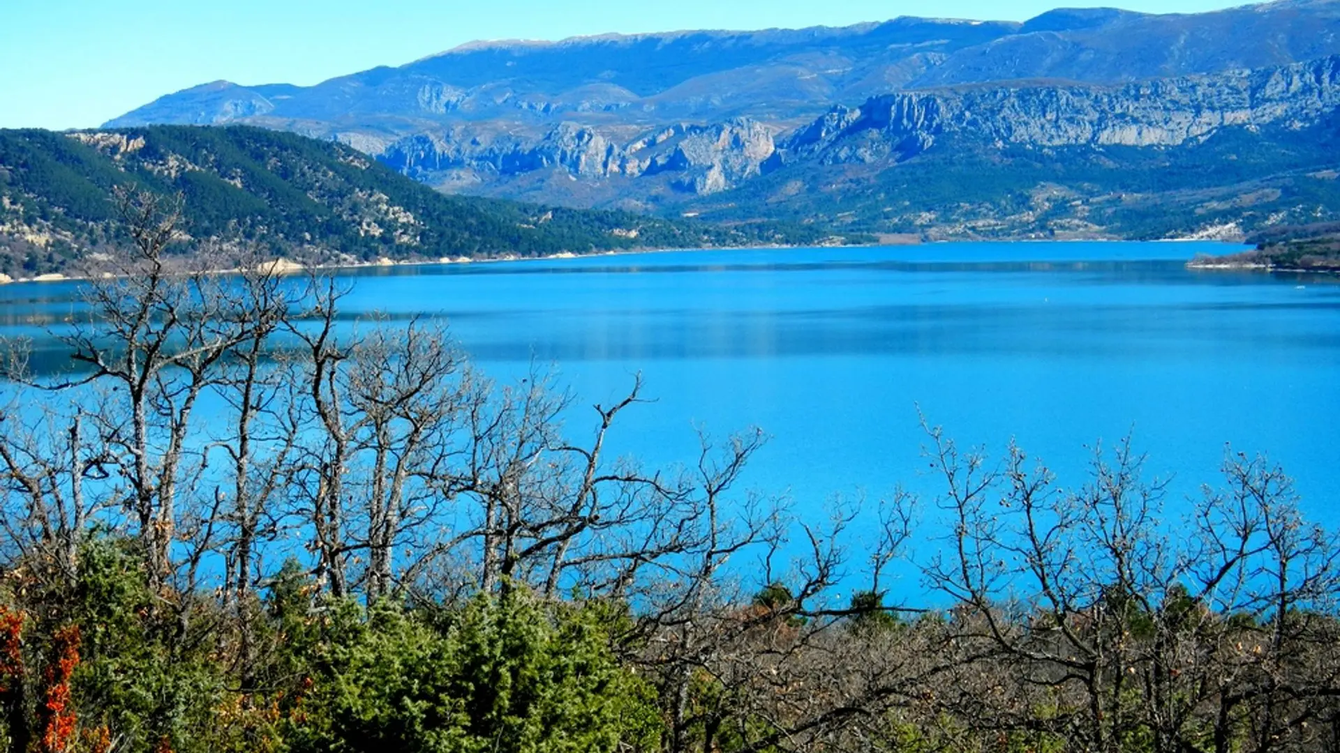 Le lac de Sainte Croix