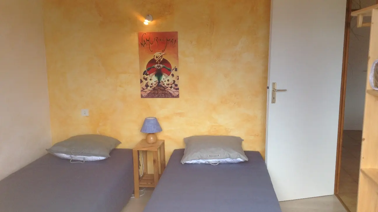 Chambre 2 lits 90x190