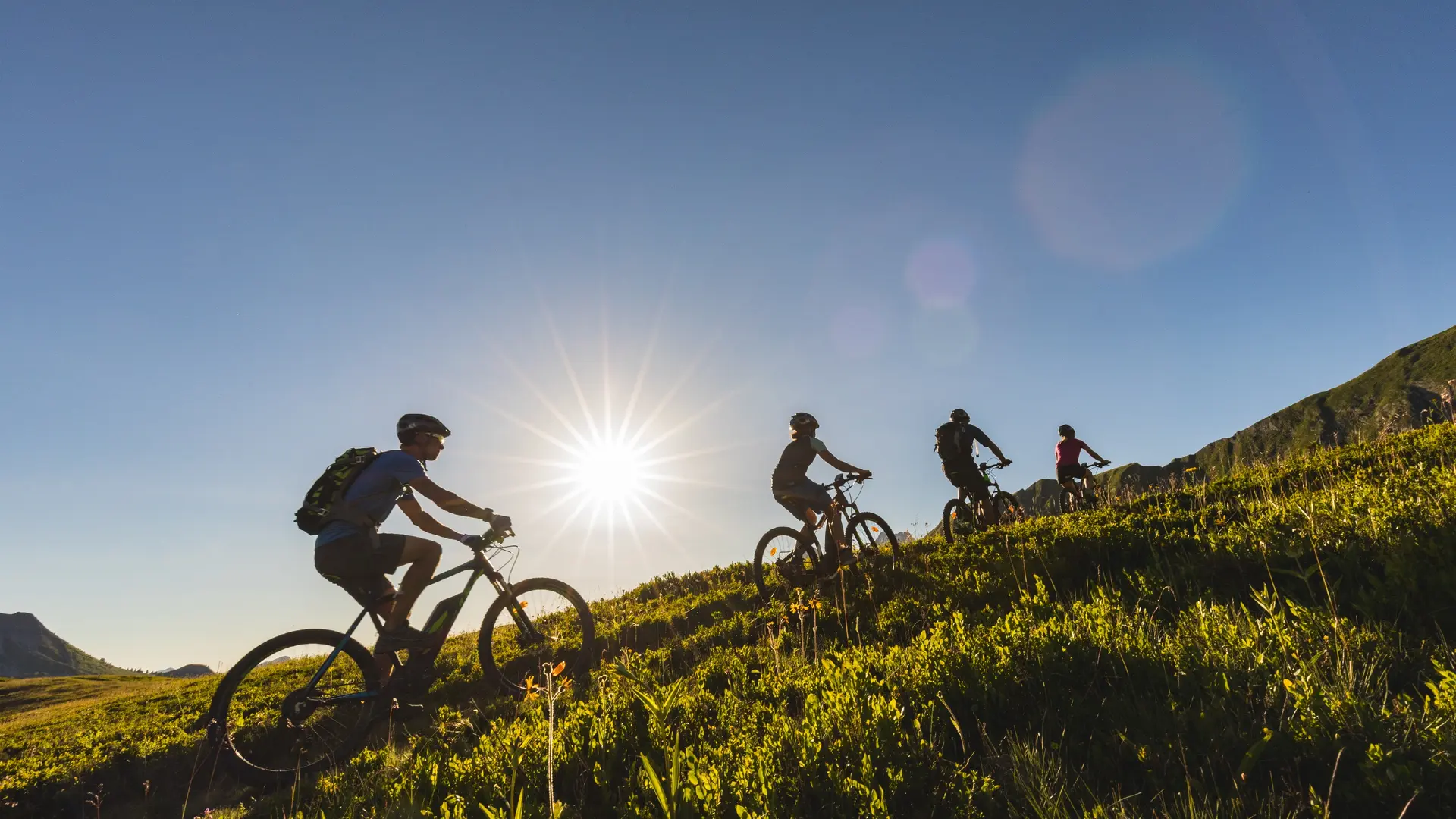 Vtt électrique au Grand-Bornand