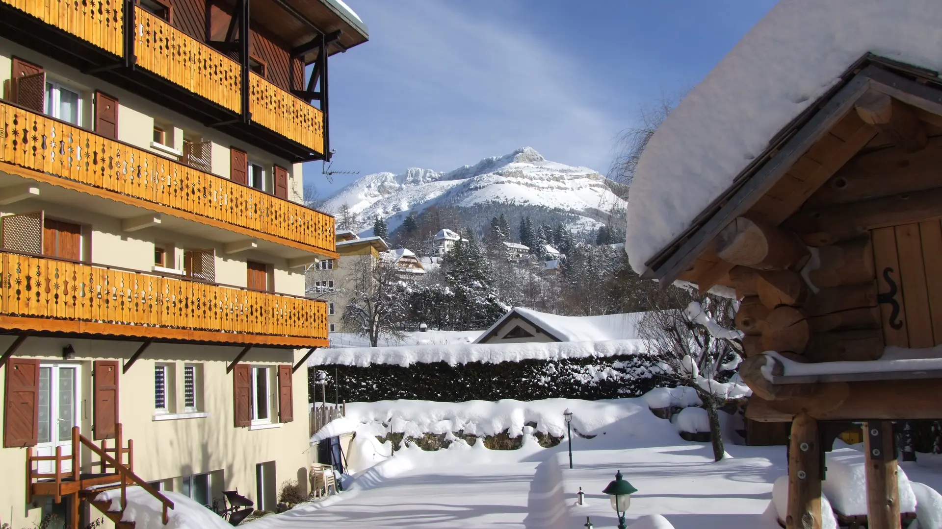 La Roseraie en hiver