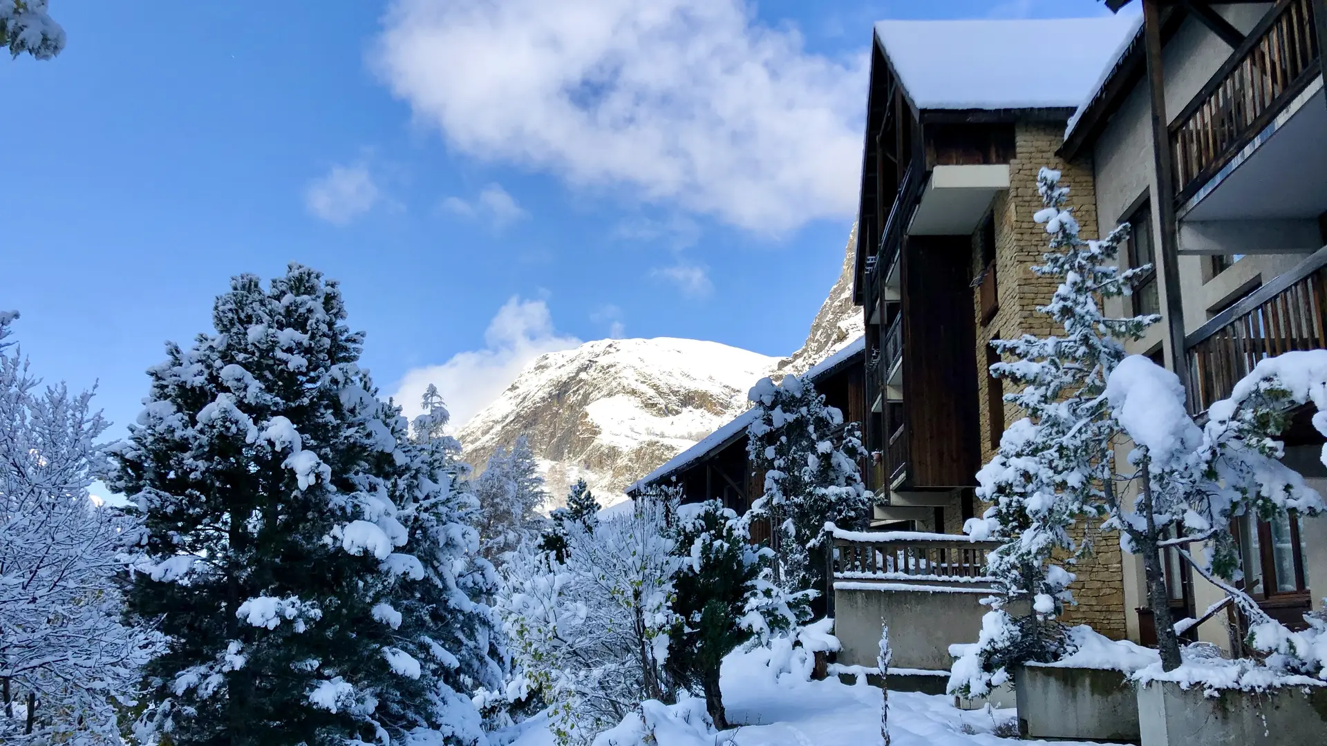 résidence des Balcons de la Meije hiver