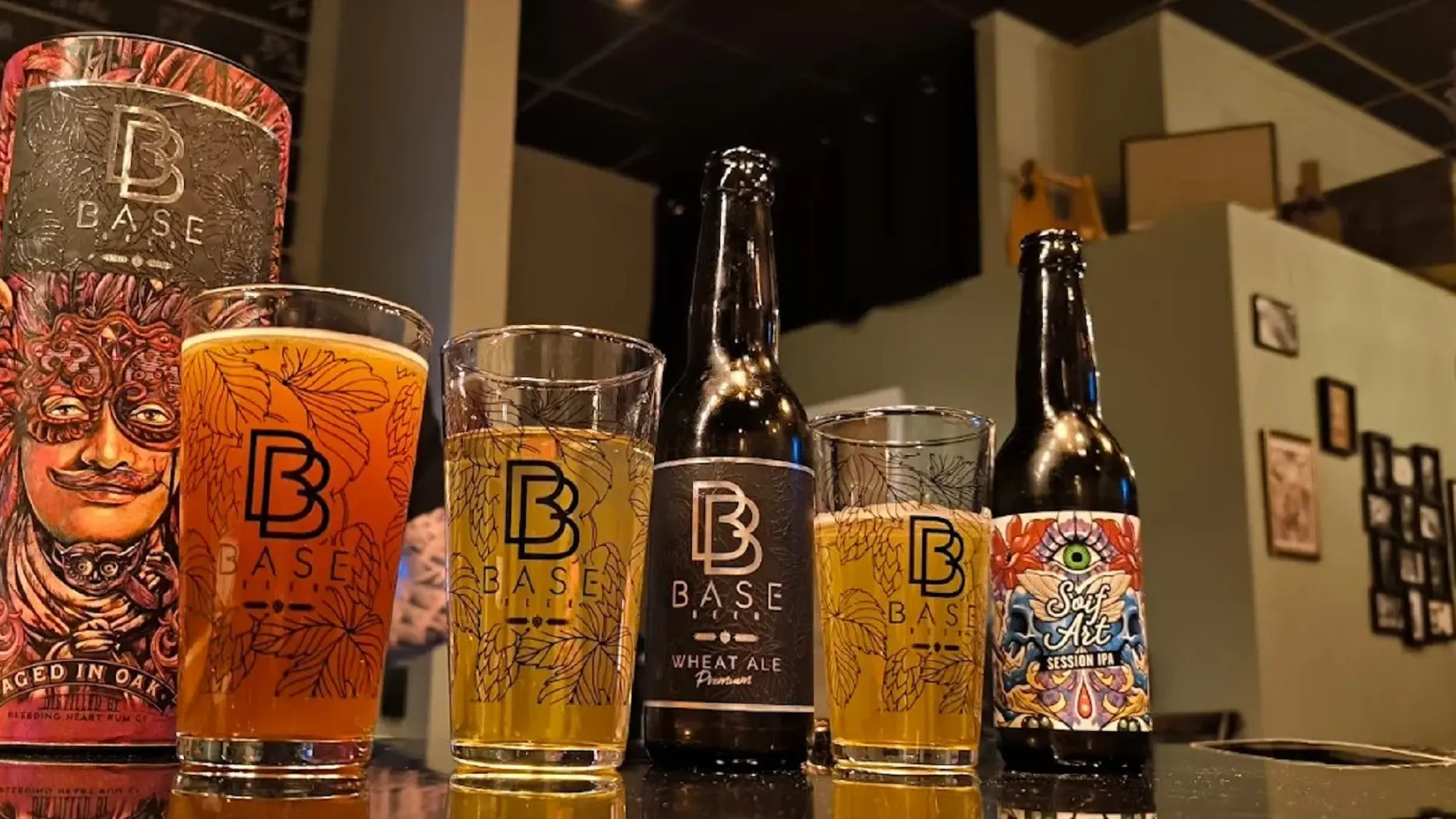 Sélection de bières 'maison'