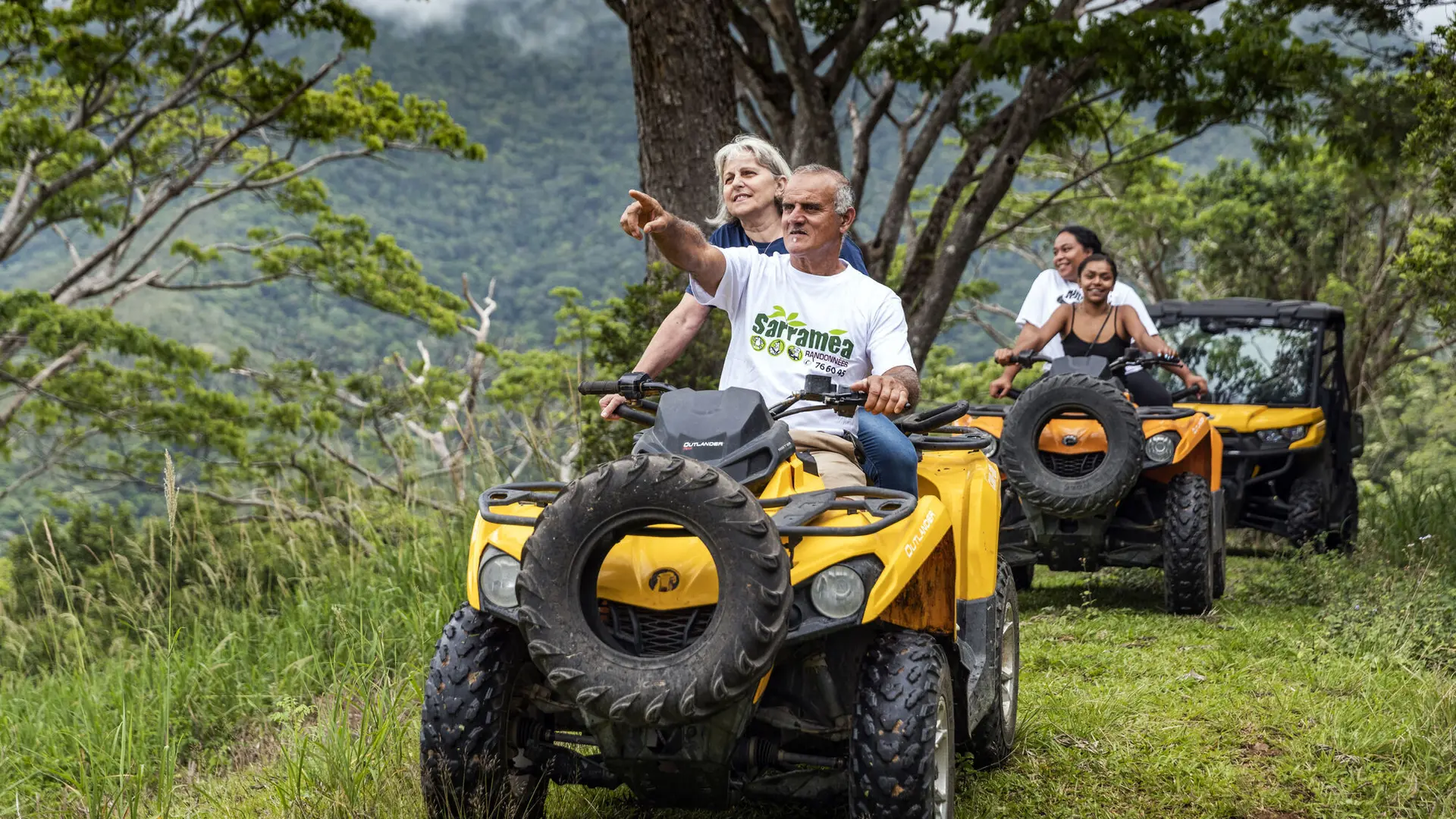 Sortie en quad - Sarraméa Randonnées