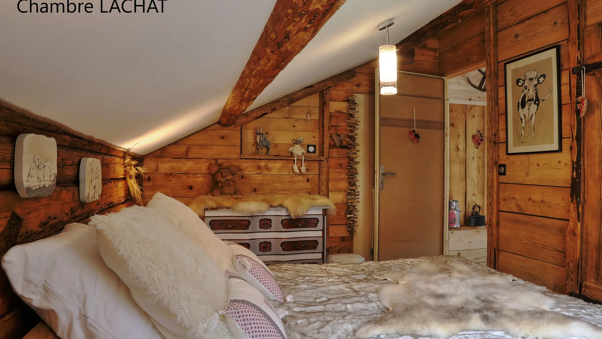 Chambre Lachat - Chalet le Bois du Roc - Thônes,  Haute-Savoie