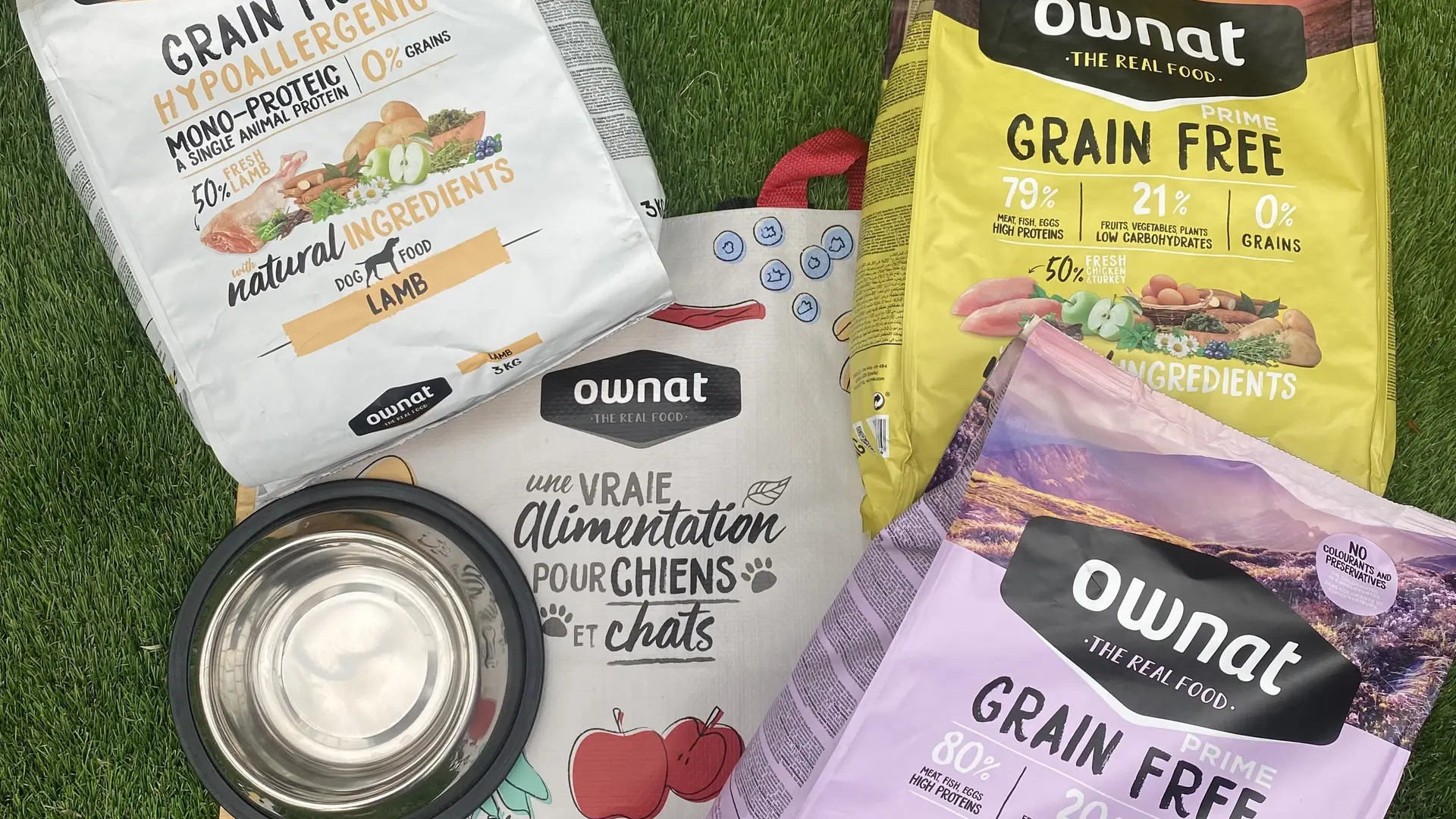 Ownat-Produktpalette