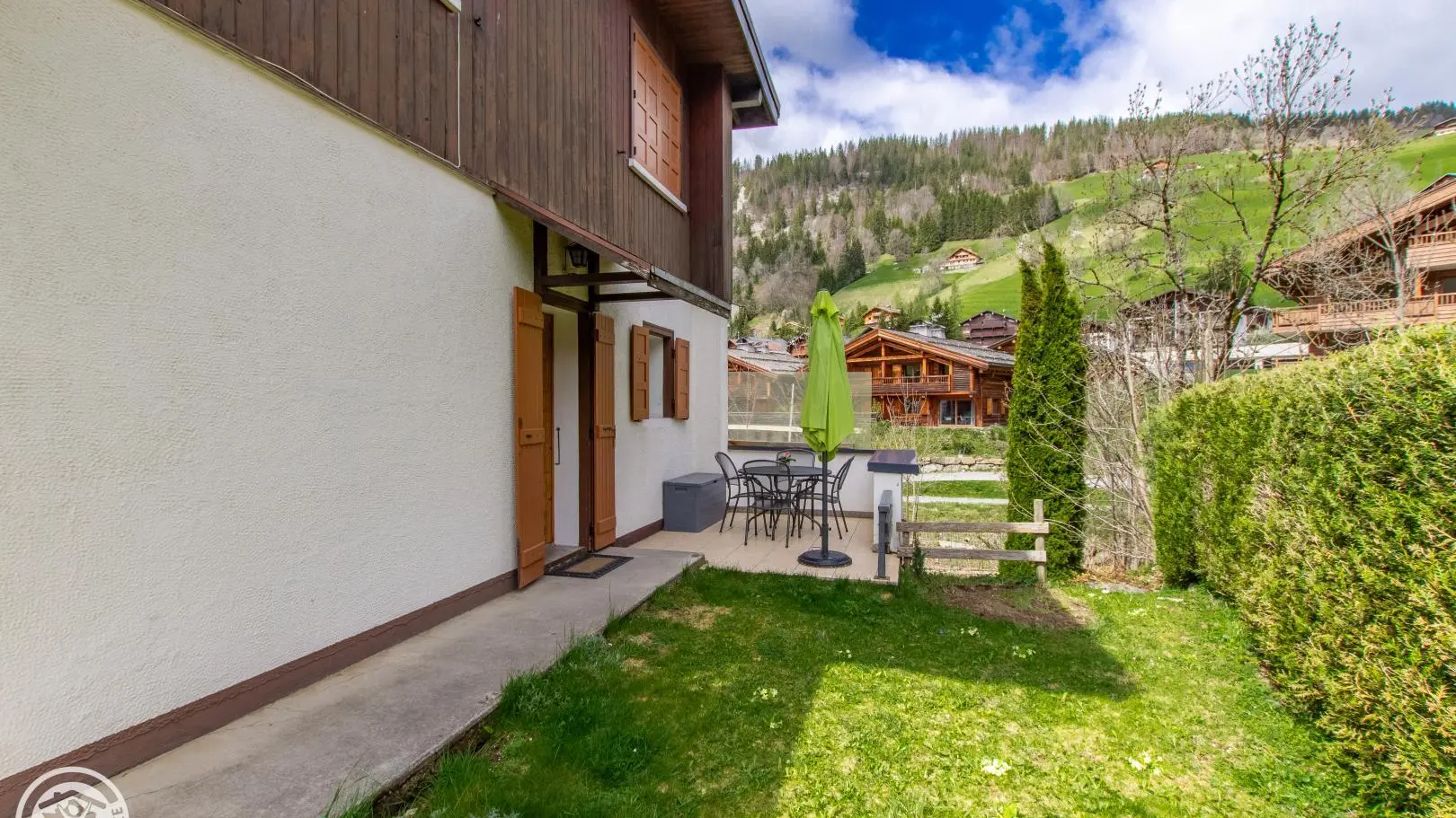 Terrasse privée exposition Est