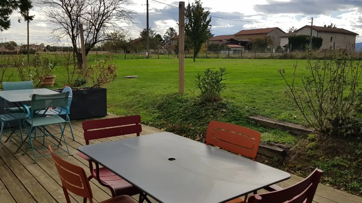 Le jardin à l'automne