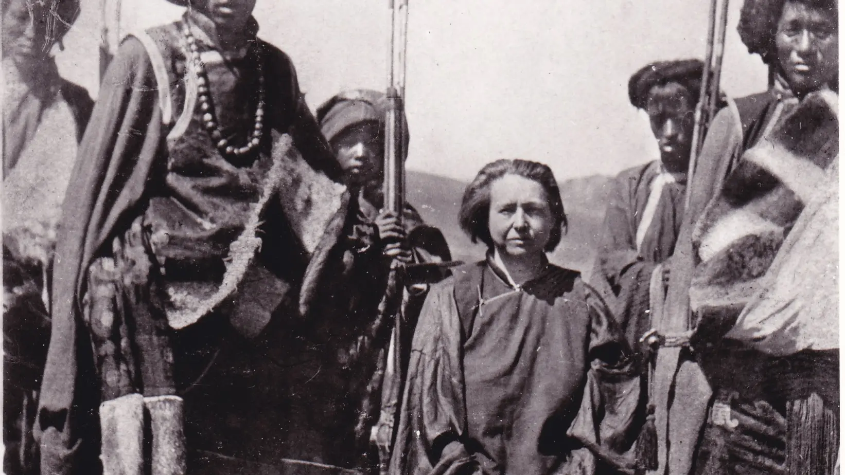 The explorer Alexandra David-Neel in eastern Tibet. Her house in Digne-les-Bains is now the Asian art department of the Musée Gassendi. Photo © Ville de Digne-les-Bains