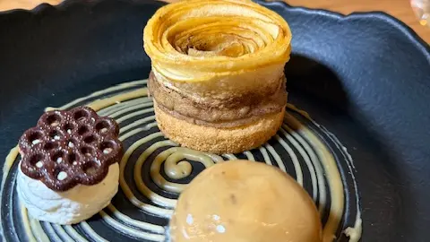 Plat restaurant LaFlora Mougins